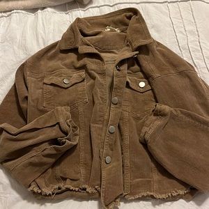 altar’d state corduroy cropped jacket